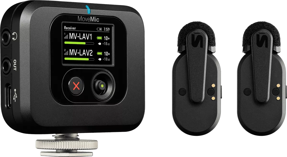 SHURE MOVEMIC TWO RECEIVER KIT — AudioTech