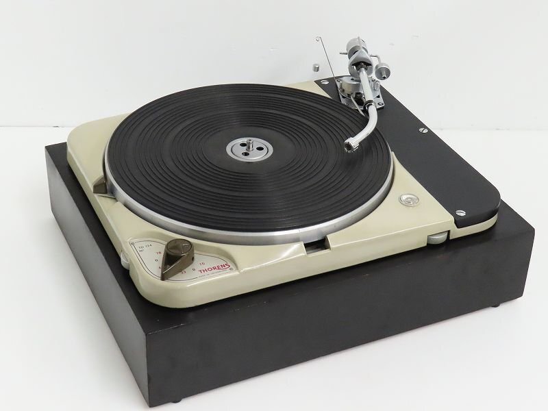 THORENS TD124/SME 3009S2/SHURE V-15TypeIII レコードプレーヤー