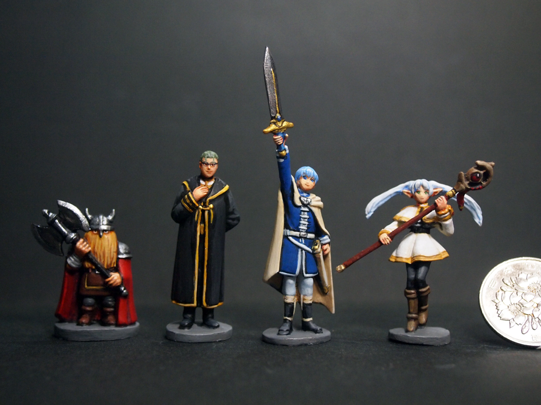 メタルフィギュア ドルアーガの塔 モンスターセット シルバードラゴン