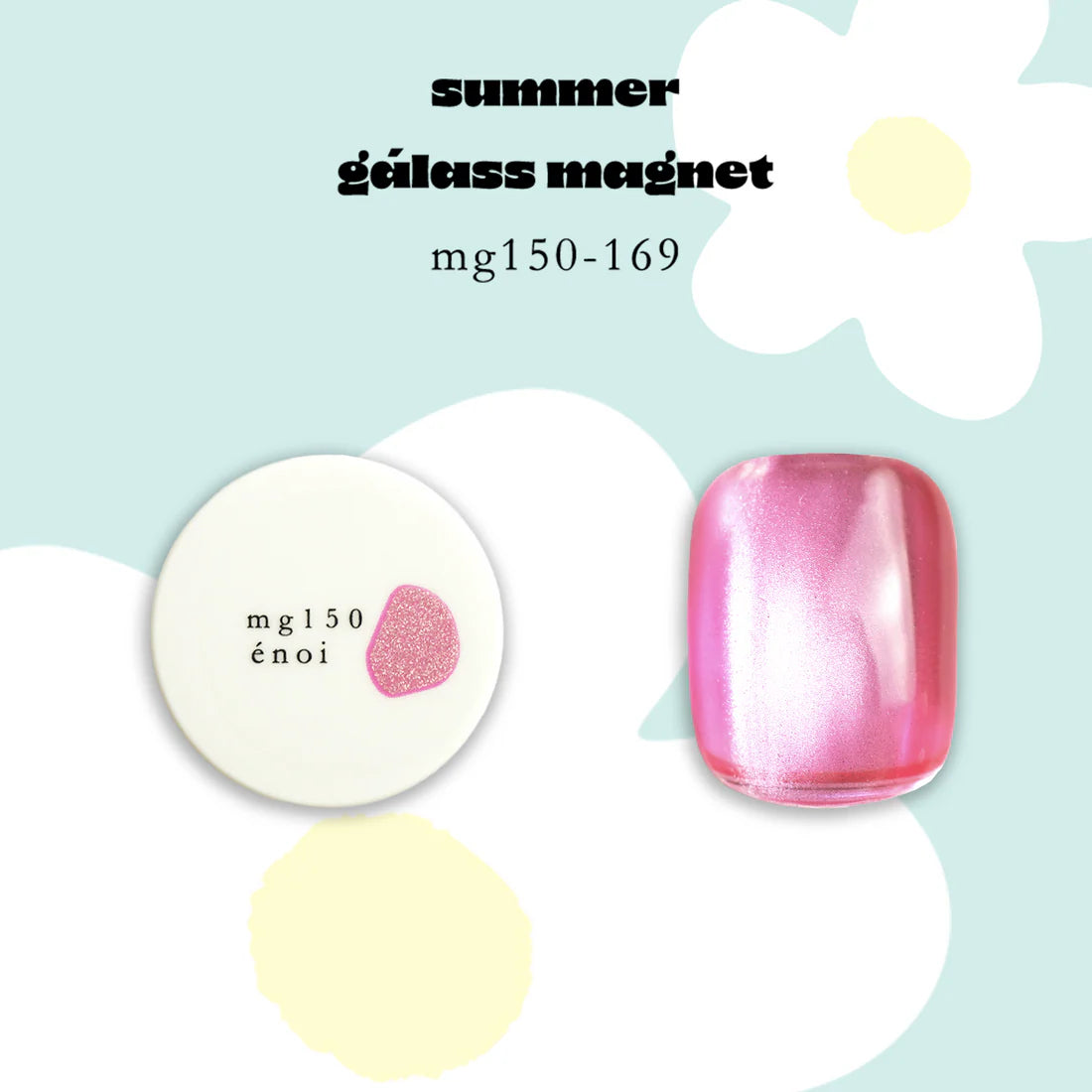 énoi summer gálass (glass) Magnet Gel Collection - full 20pc set/indiv