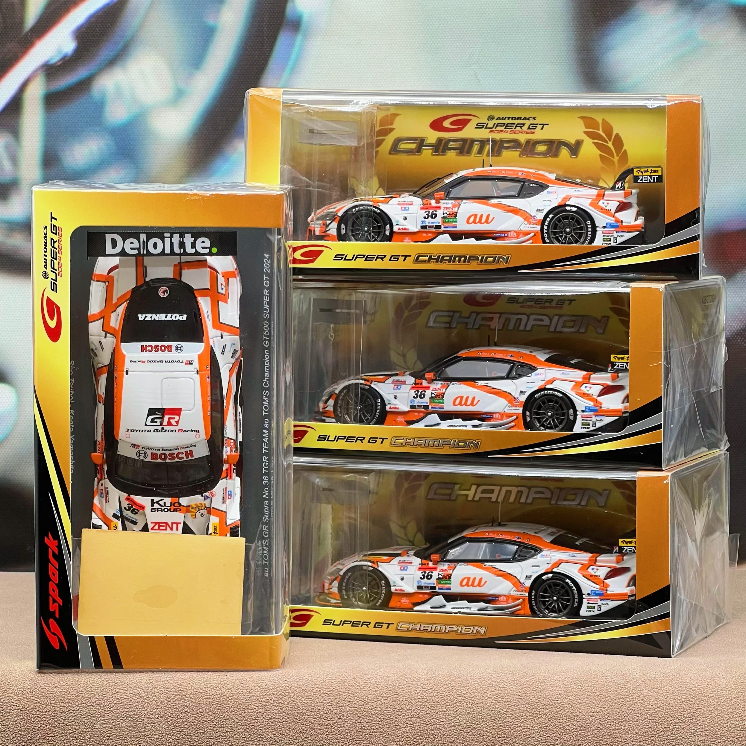 SPARK 1:43 au TOM'S GR Supra TGR TEAM au TOM'S Champion GT500