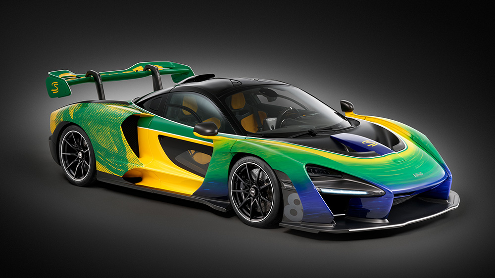 マクラーレンがアイルトン・セナへのオマージュとなるカラーリングを施