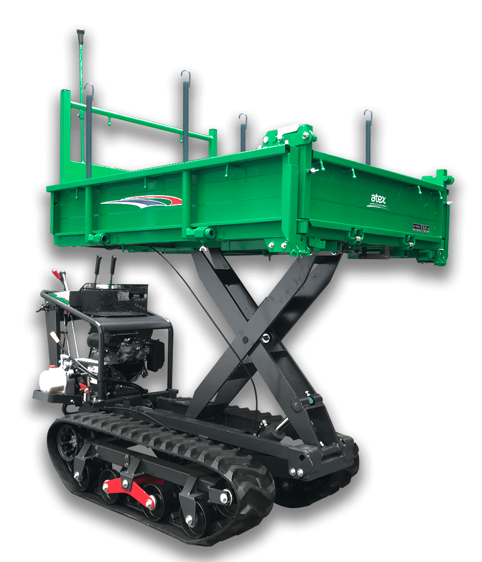 中型クローラ運搬車 - 【株式会社アテックス】電動車いす・動力運搬車