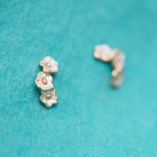 カスミソウ ピアス S (ピアスのみ) - ATELIER SHINJI GINZA - アトリエ