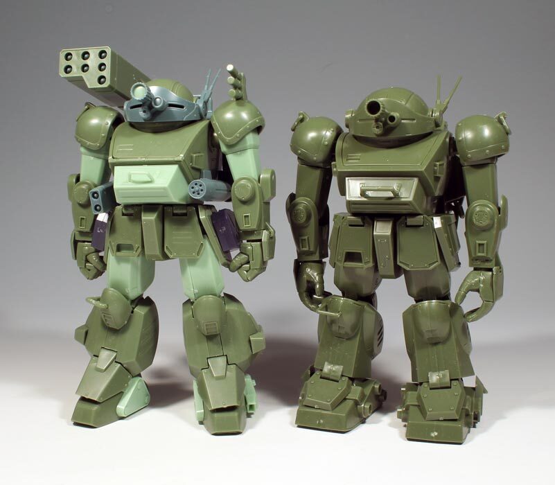 wave 1/35 スコープドッグターボカスタム、パチ組みしてみる: い-B