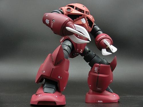 MG 1/100 MSM-07S シャア専用ズゴック【塗装済完成品】 by のぶ工房