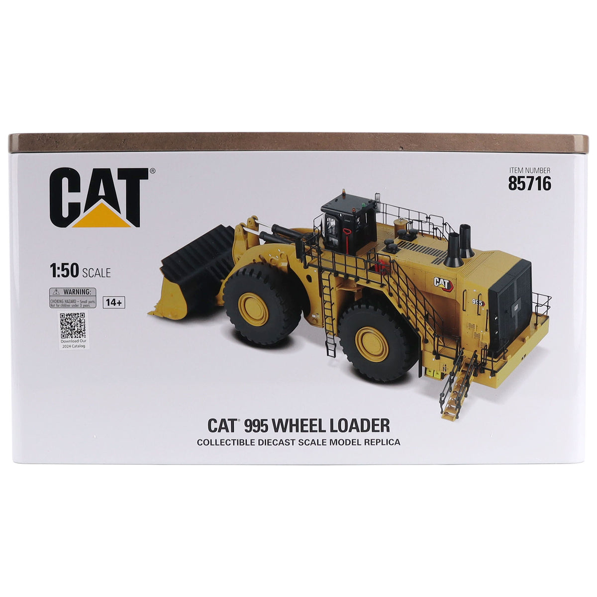 Caterpillar 995 Large Wheel Loader 1:50 Scale Diecast 85716