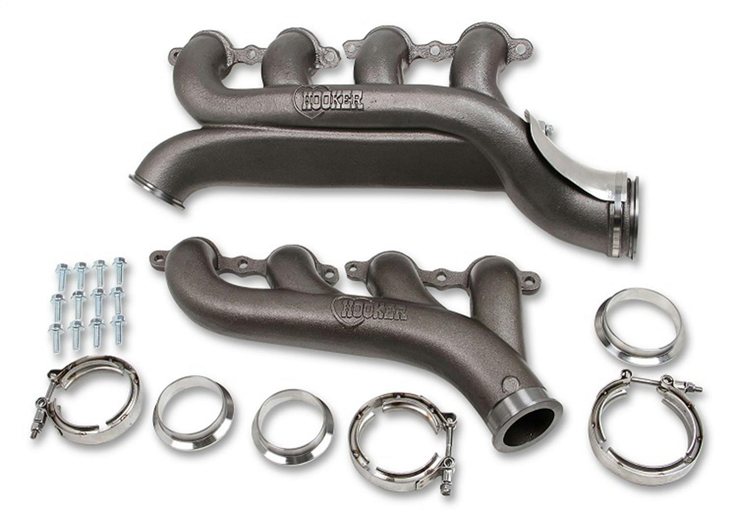 Hooker 8510HKR LS TURBO EXHAUST MANIFOLD SET - NATURAL