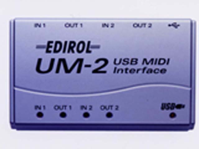 ローランド、USB MIDIインターフェイス「UM-2E」