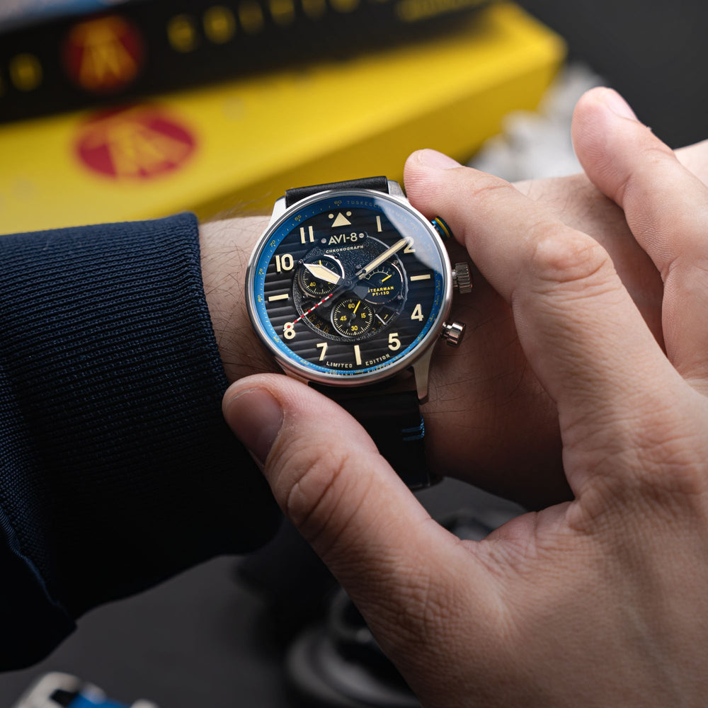 Parrish | Flyboy Spirit Of Tuskegee Chronograph Limited Edition