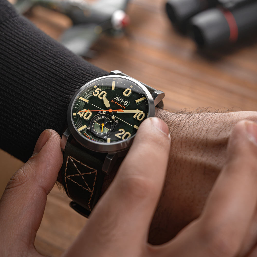Forest Green | Dambuster Chadwick Meca-Quartz – AVI-8 Timepieces