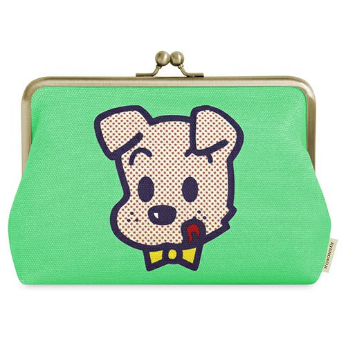 在庫商品】6寸がま口平ポーチ（マチあり）【OSAMU GOODS】 [M便 1/2