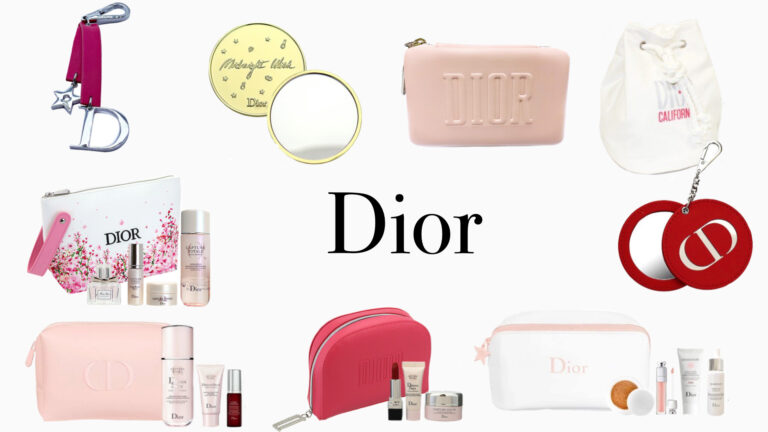 Dior今でも買える歴代ノベルティまとめ第2弾！ポーチセットとその他の