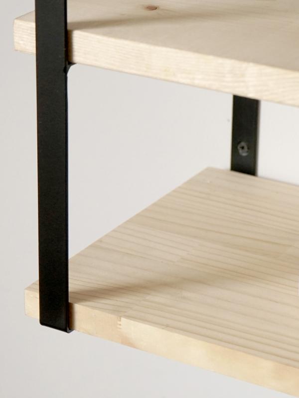 アイアンスクエアウォールシェルフ LL | AXCIS ONLINE