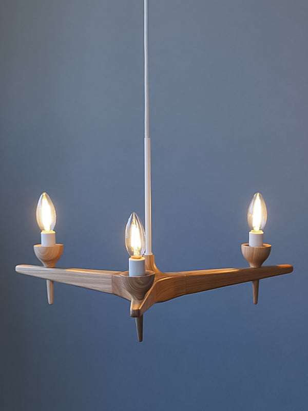 スロイド ウッドシャンデリア 3灯 | AXCIS ONLINE