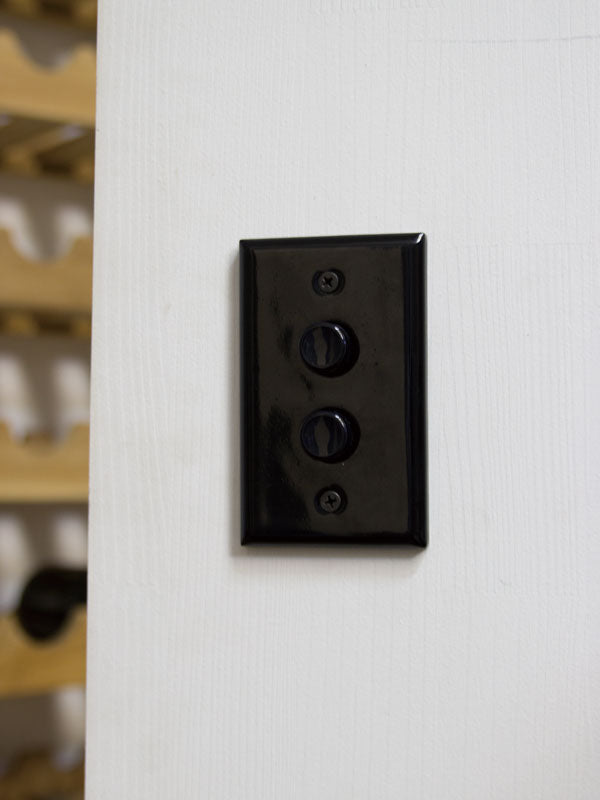 セラミックプレートプッシュスイッチ ブラック | AXCIS ONLINE