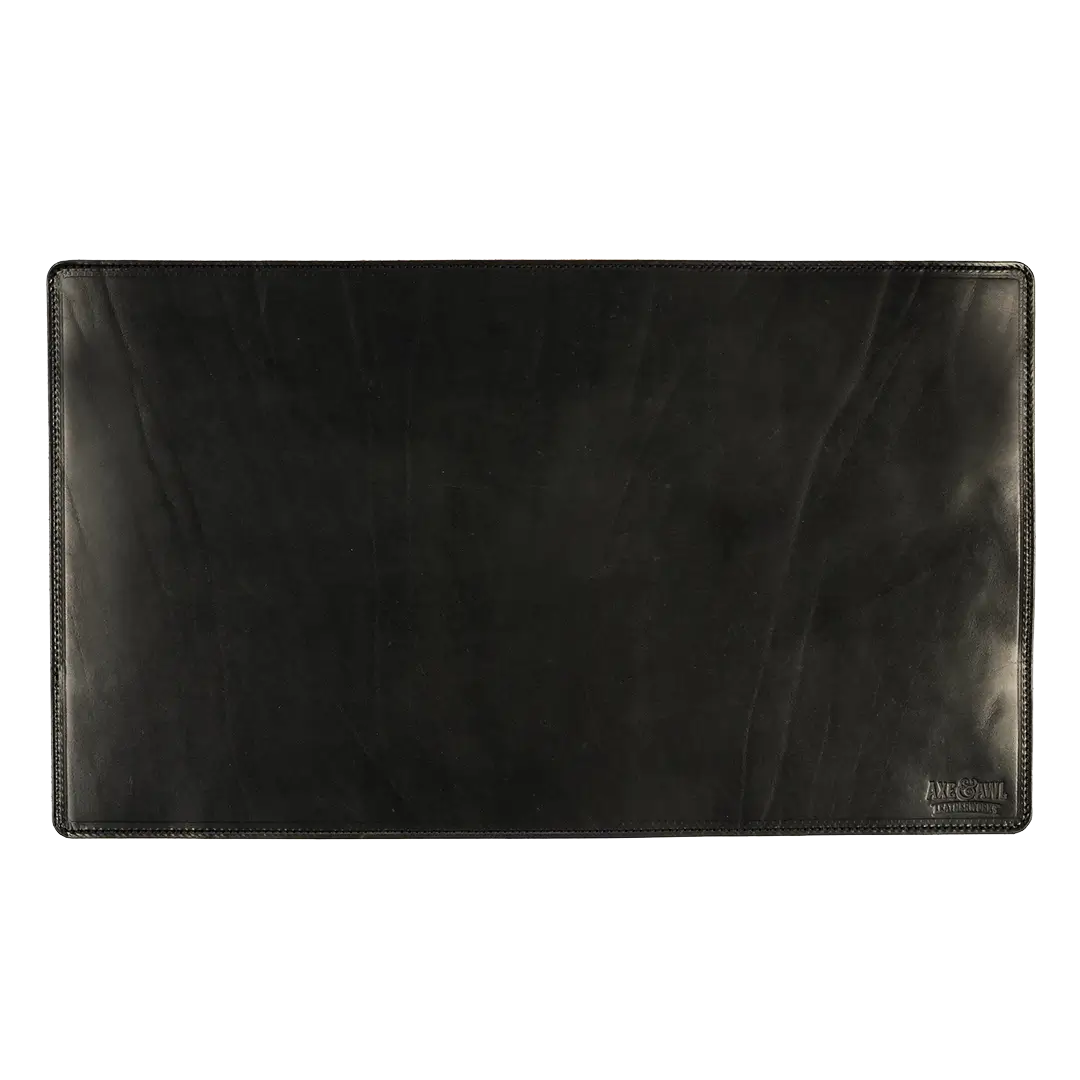 Leather Desk Mat - Axe and Awl Leatherworks