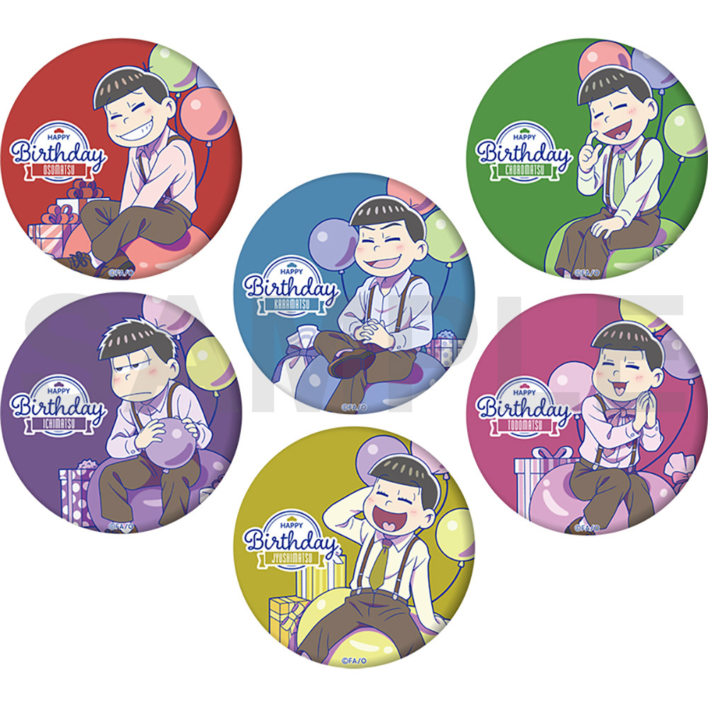 カテゴリー：缶バッジ | 商品検索 | おそ松さんファンクラブSHOP