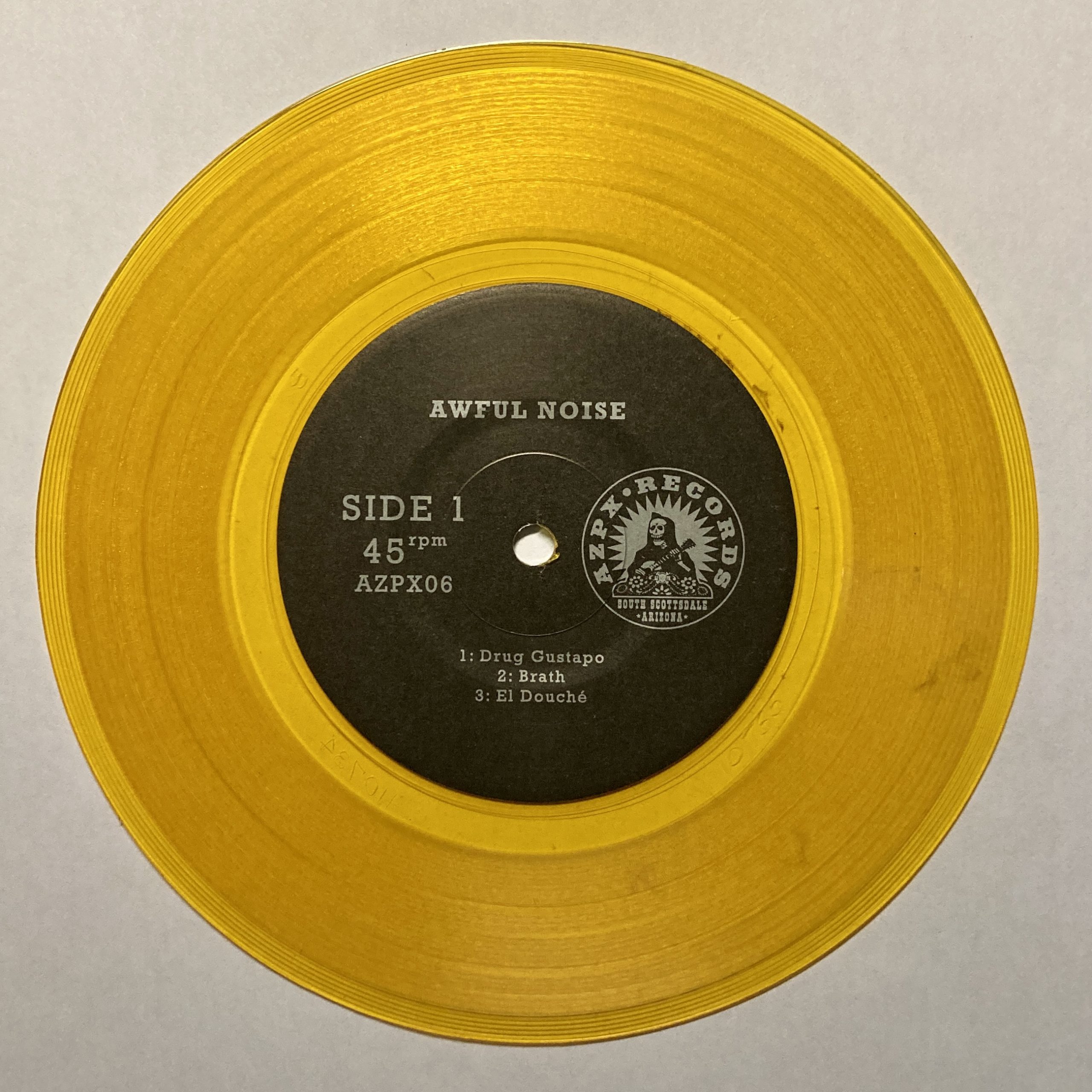 AZPX06: Unemployment Party/Awful Noise 'Nothing/Self-Titled' 7