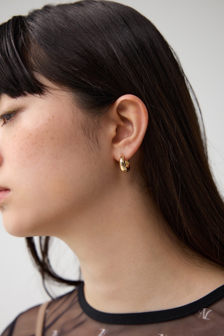 ステンレスプチフープピアス｜WOMEN｜250HAB56-366K｜AZUL BY MOUSSY