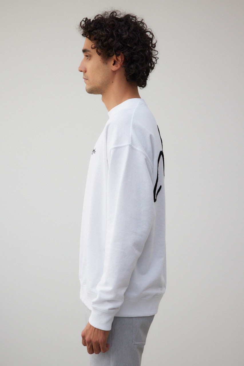 バックサガラ刺繍ロンT｜MEN｜251HSC90-101C｜AZUL BY MOUSSY