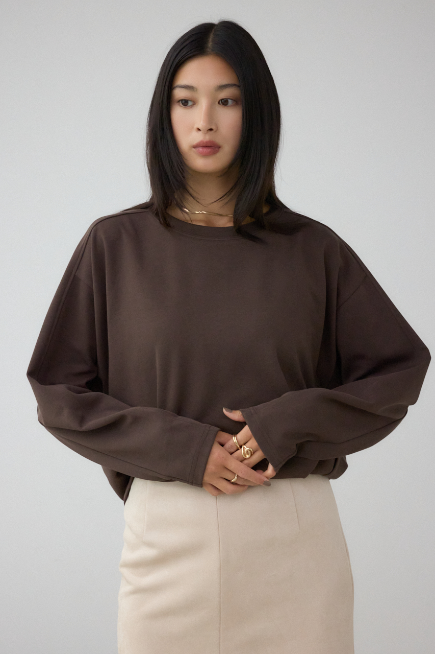 コクーンカットロングスリーブトップス｜WOMEN｜250IAB80-2681｜AZUL