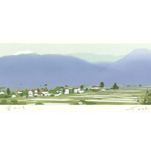 有明山の版画 | 安曇野SKY版画工房