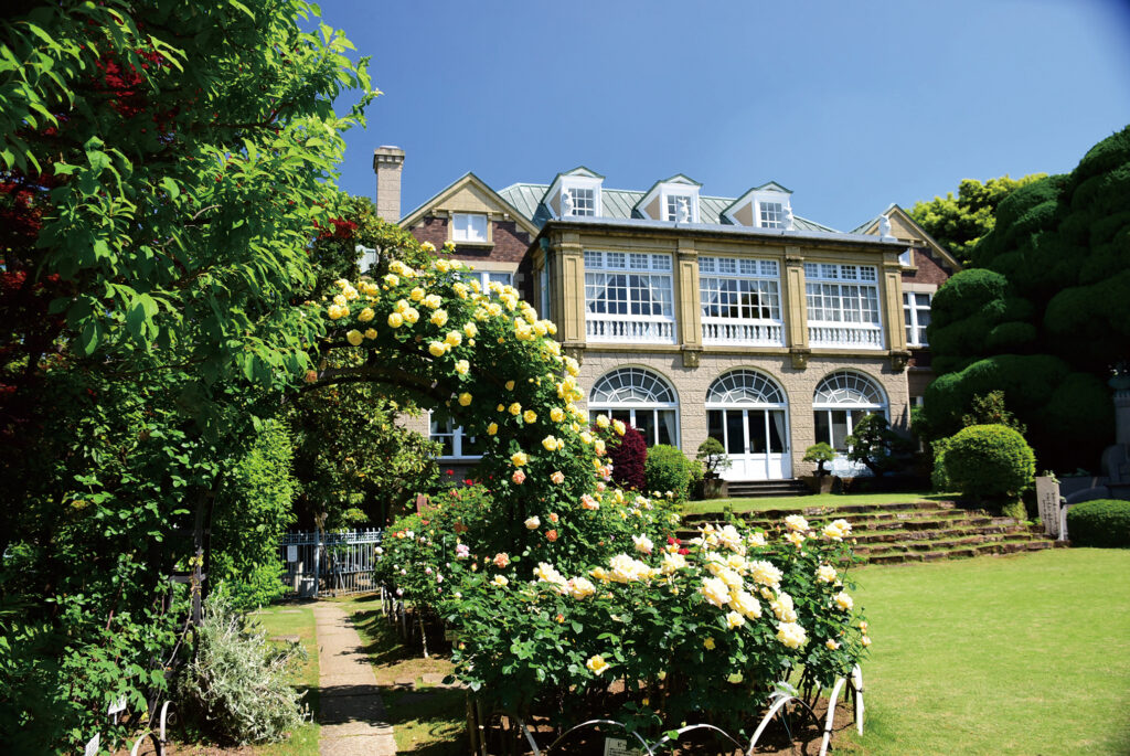 昭和レトロ洋館「鳩山会館」 着色模型 昭和レトロ洋館「鳩山会館