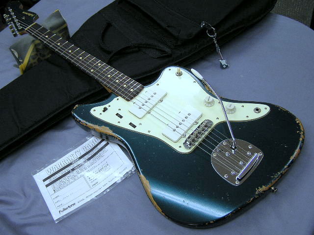 Fullertone Guitars JUGGLING MASTER Heavy Rusted Lake Placid Blue