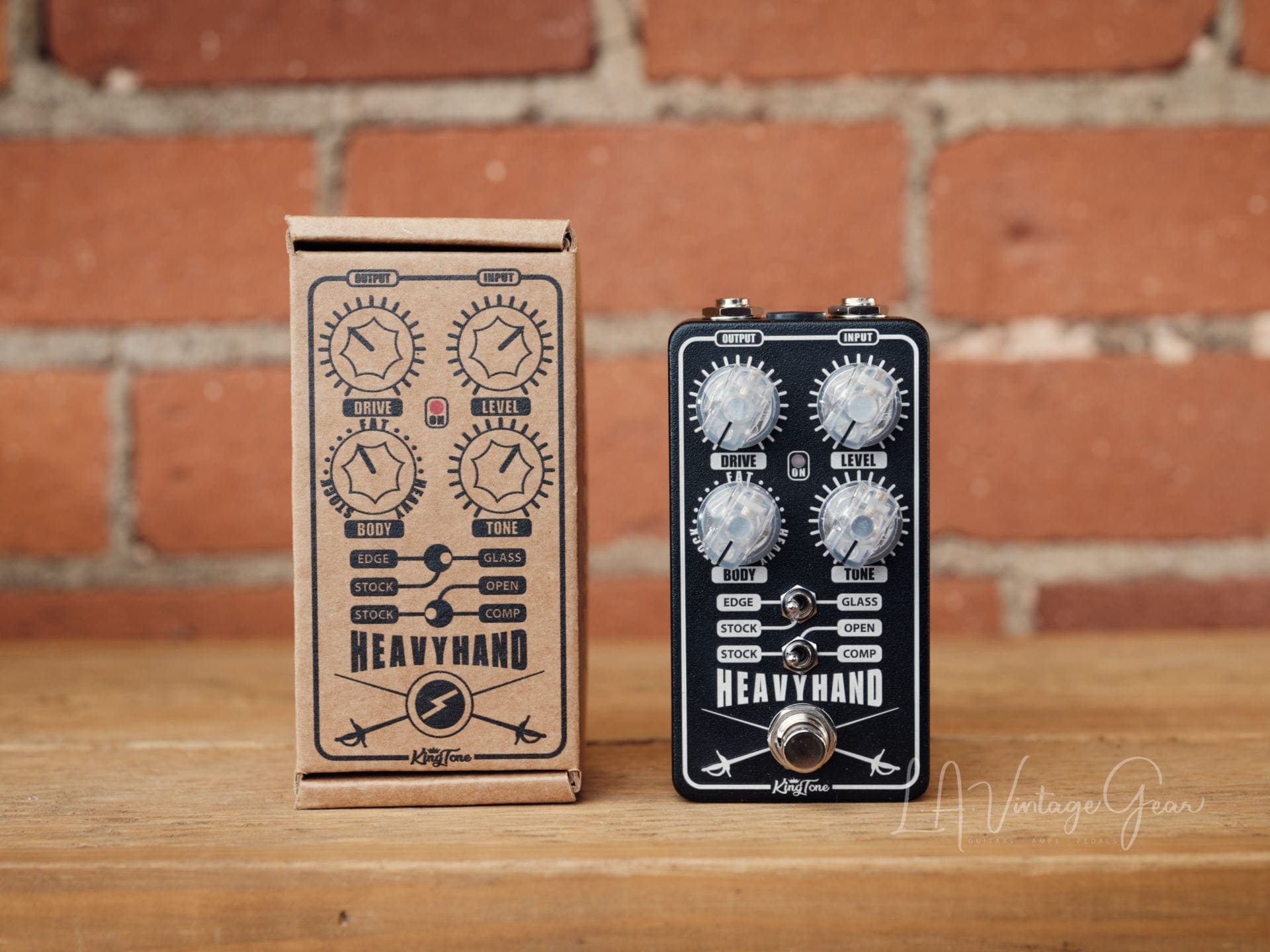 Kingtone 'Heavy Hand' Overdrive Pedal - Side “B” Of the Duellist