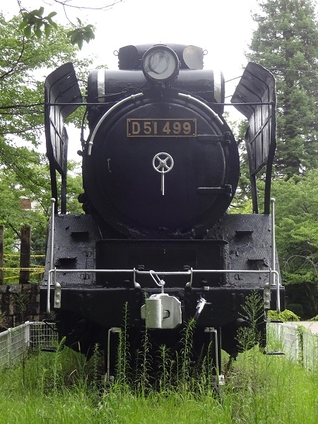 公園保存蒸機 津市偕楽公園に保存されているD51 499号機: B767-281のブログ