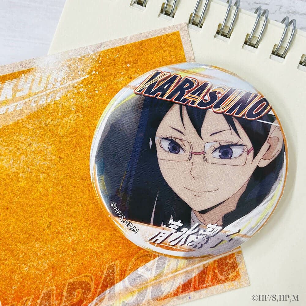 ハイキュー!! A page of youth缶バッジ 清水潔子 | 文房具カフェ