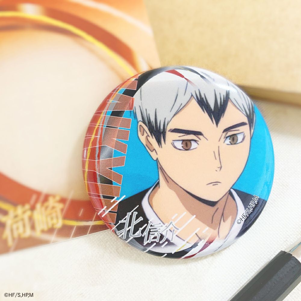 ハイキュー!! A page of youth缶バッジ 月島蛍 | 文房具カフェ