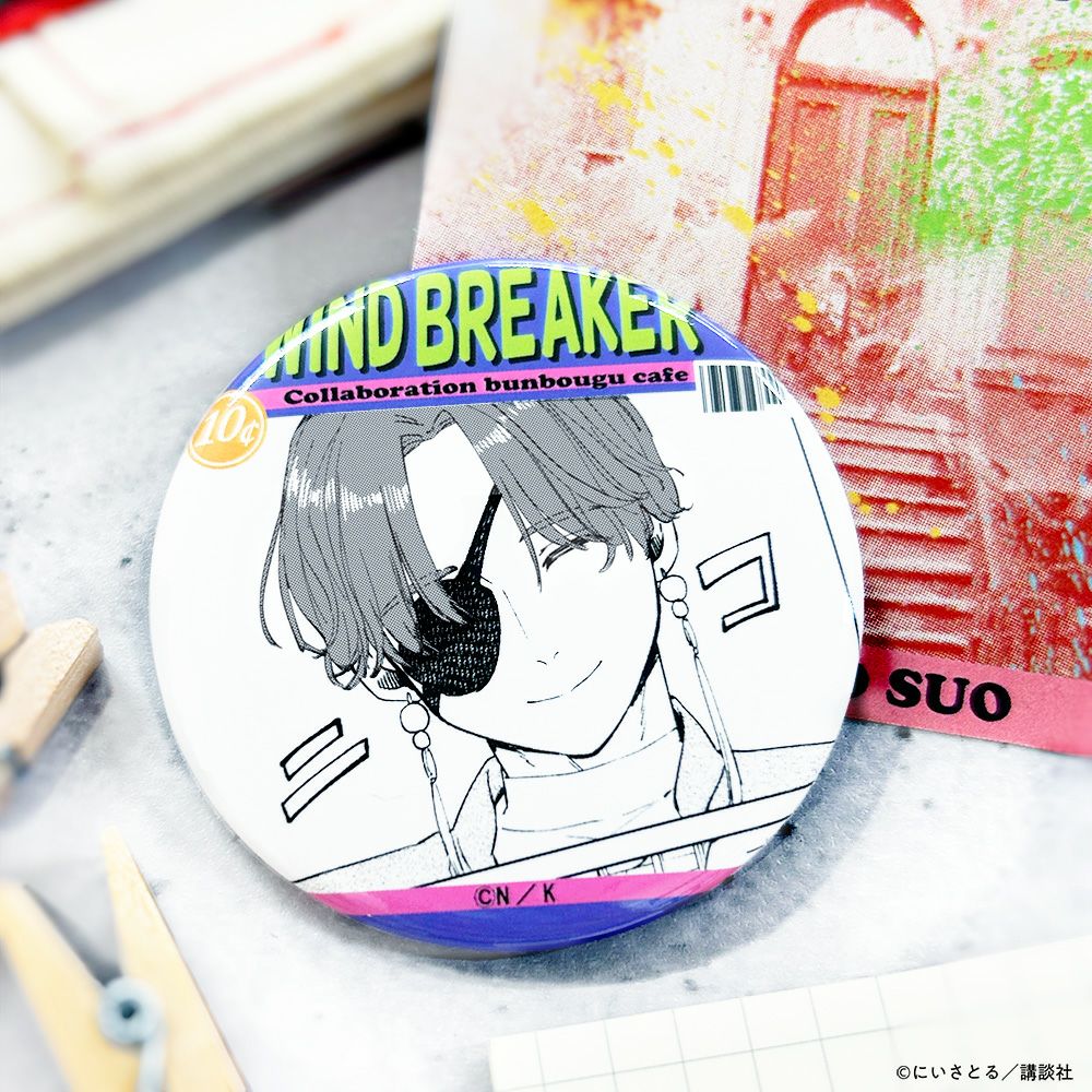 WIND BREAKER 海外コミックモチーフ 缶バッジ 蘇枋 隼飛 | 文房具