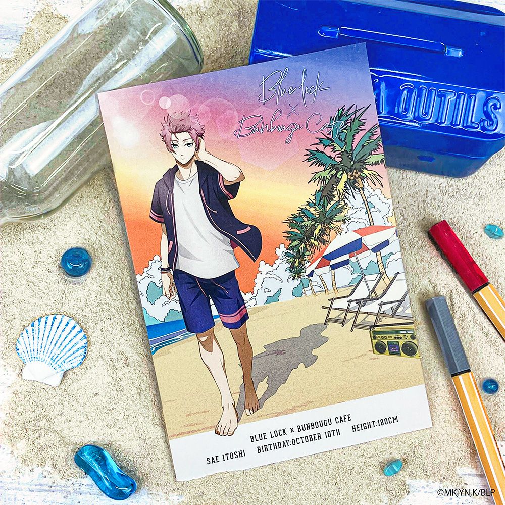 ブルーロック×文房具カフェ シーサイドモチーフ アクリルフレーム 糸師