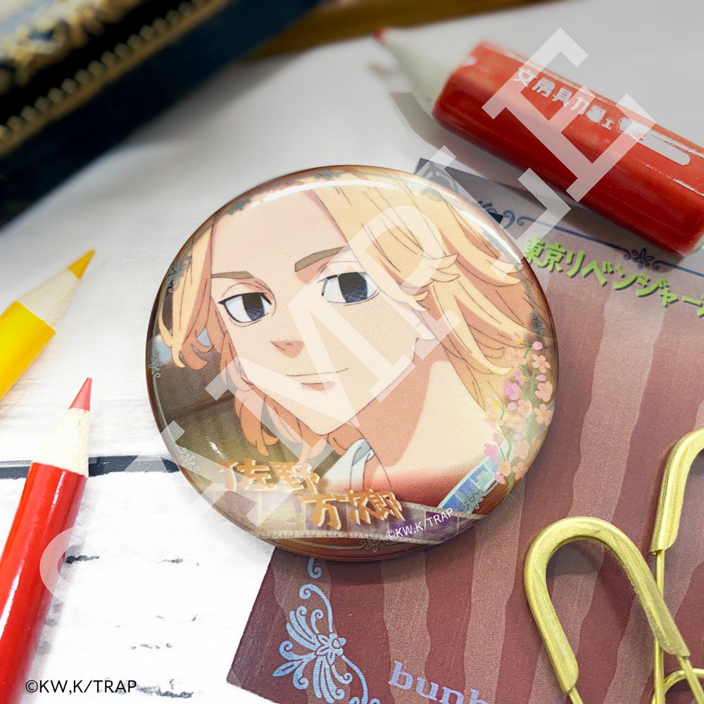 東京リベンジャーズ×文房具カフェ レトロシアターモチーフ 缶バッジ