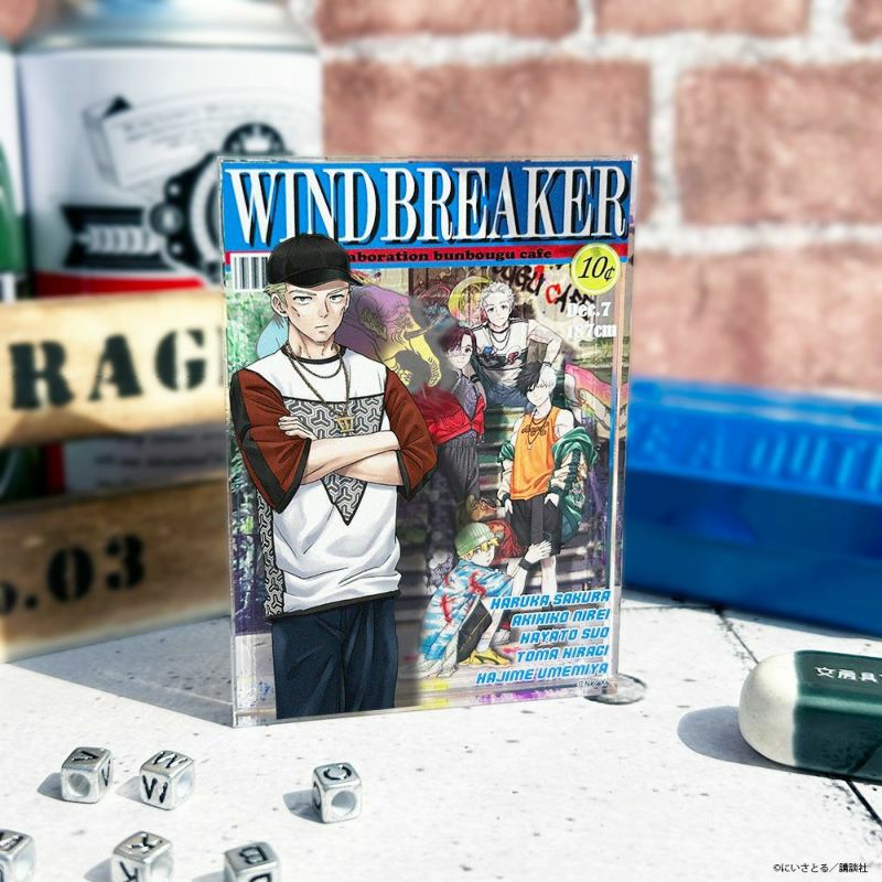 WIND BREAKER 海外コミックモチーフ 缶バッジ 桐生 三輝 | 文房具