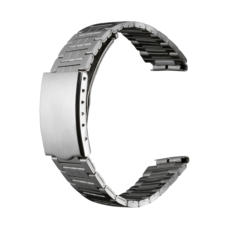 BAMBI バンビメタル ブロック三折 BSBE4844S - 時計バンド(ベルト)の