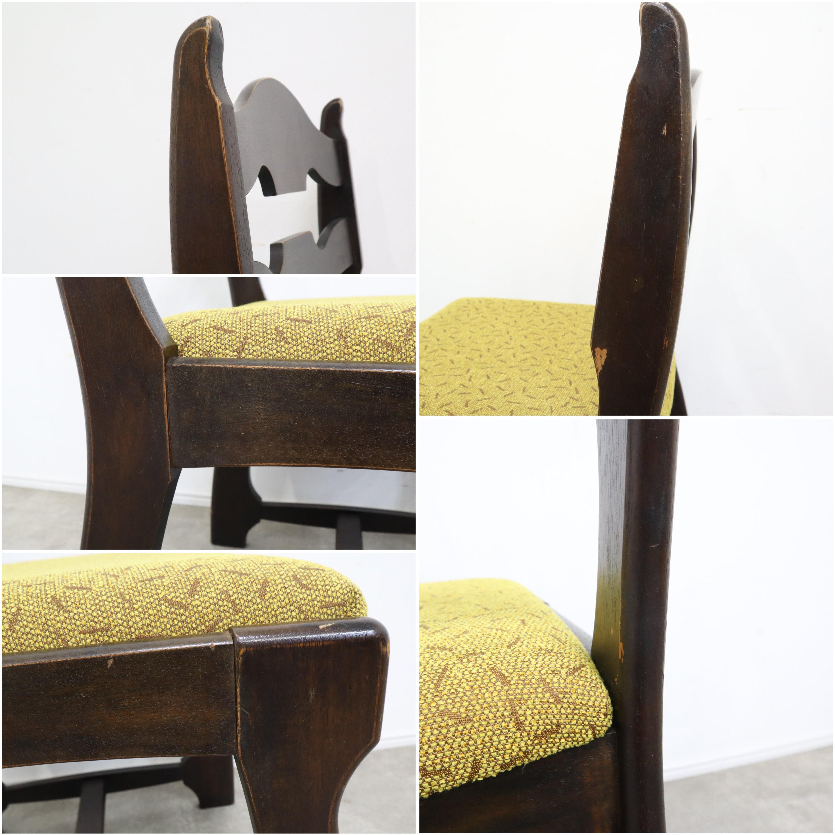 オールドカリモク ダイニングチェア 座面張替済 No.4 – バナル