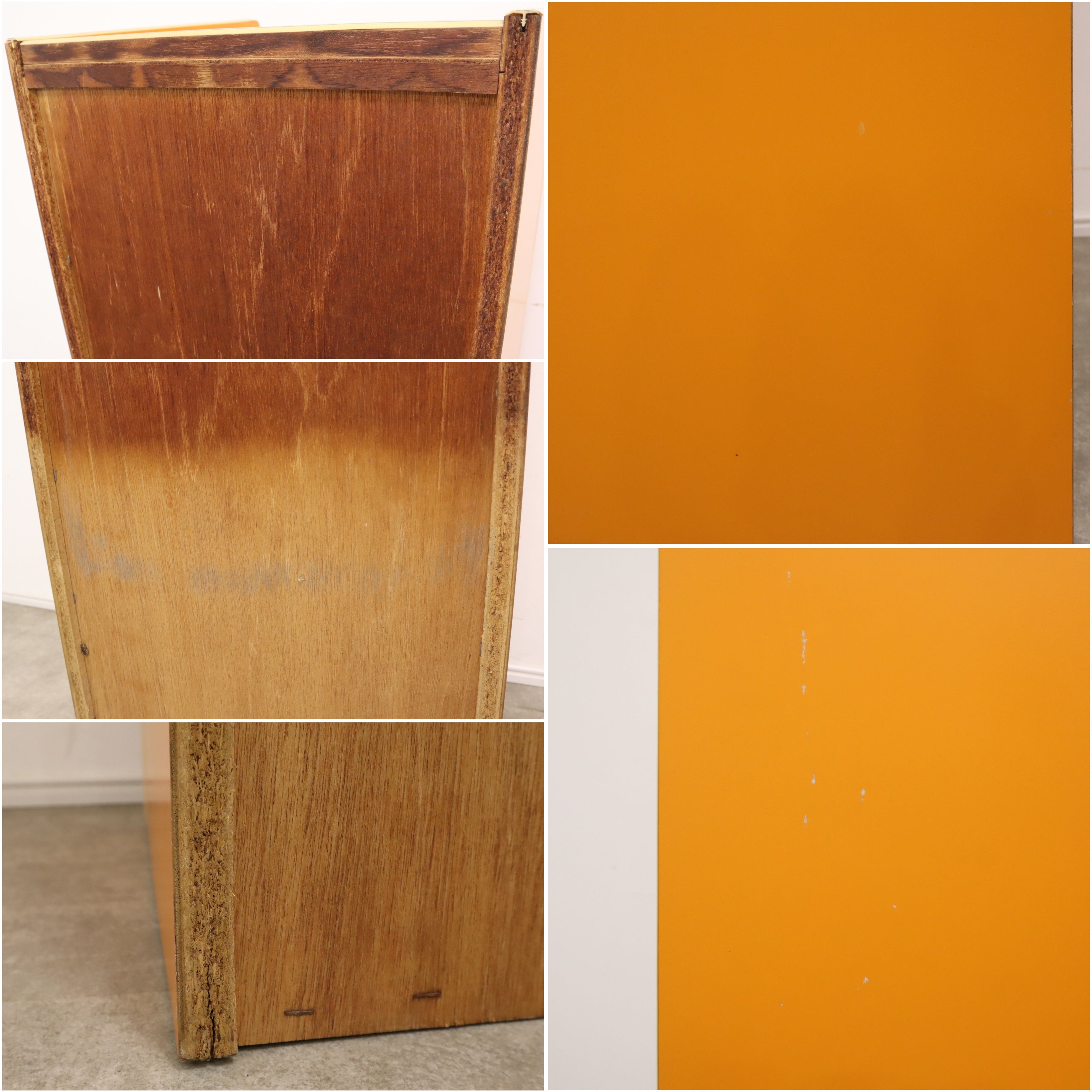 レトロポップチェスト・タンス オレンジ – バナルオンラインショップ