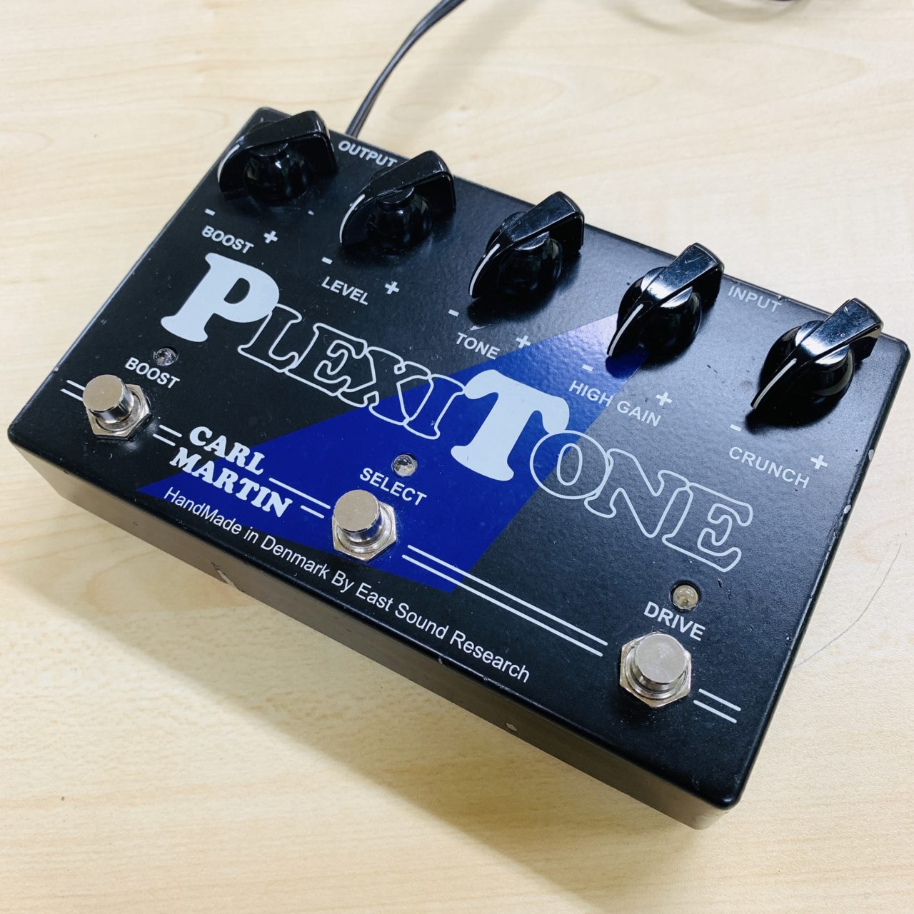 レビュー】デンマーク製のマーシャル系ペダル！CARL MARTIN PLEXI TONE