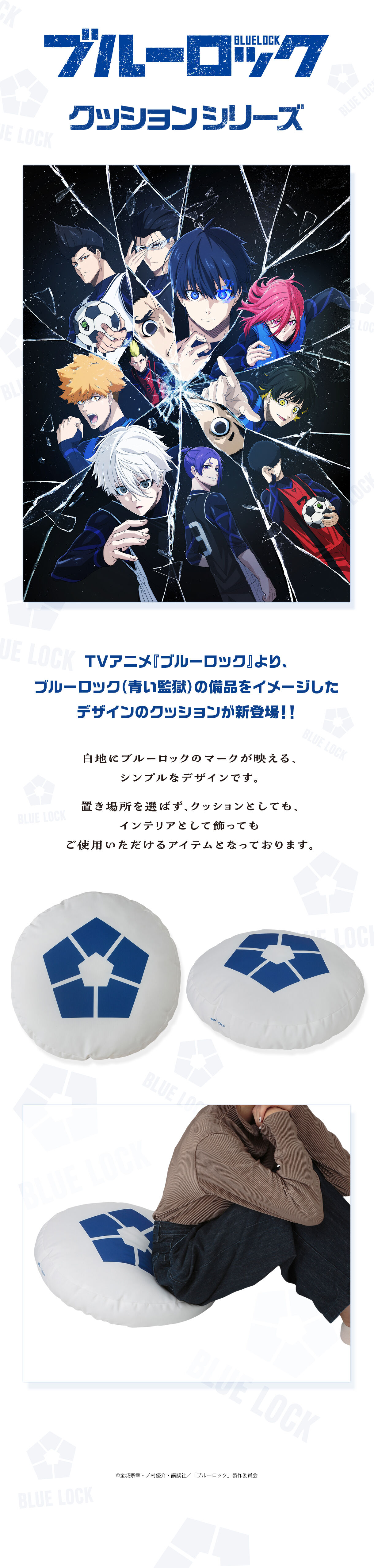 ブルーロック クッションシリーズ | ブルーロック ファッション