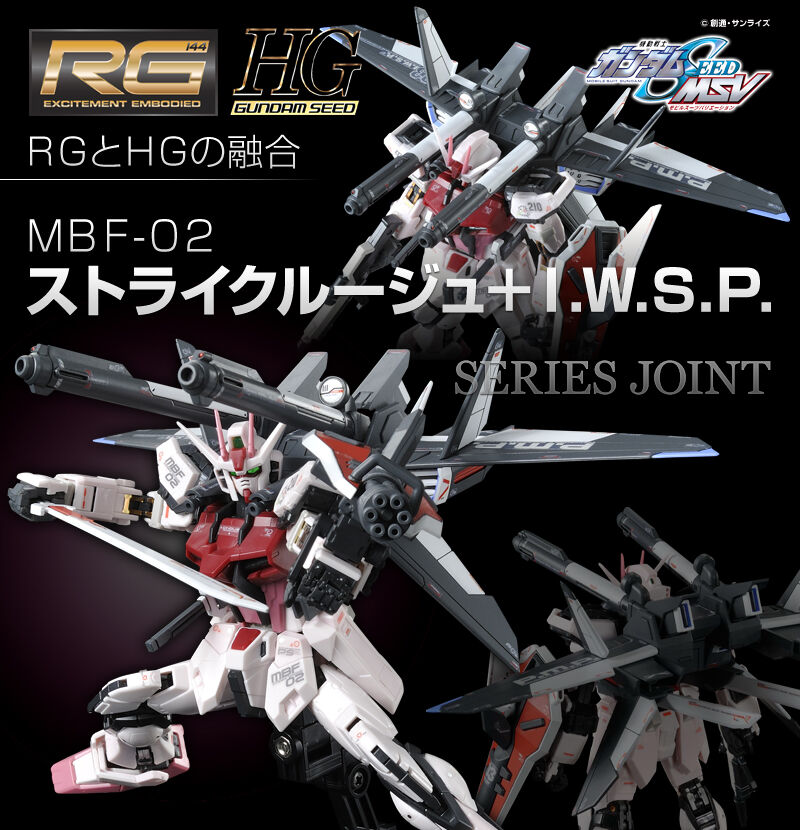 RG 1/144 ｽﾄﾗｲｸﾙｰｼﾞｭ+HG 1/144 I.W.S.P.｜プレミアムバンダイ