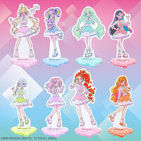 予約販売】アイカツ！アクリルスタンド (2体セット) まどか＆のの 私服