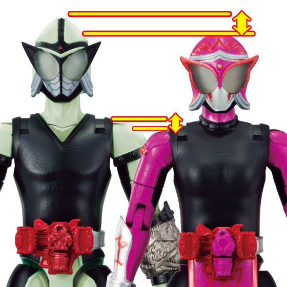 AC PB03 仮面ライダーシグルド＆仮面ライダーマリカ セット