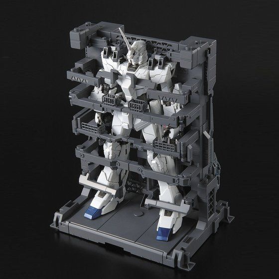 MG 1/100 ユニコーンガンダム HDカラー+MS CAGE│株式会社BANDAI