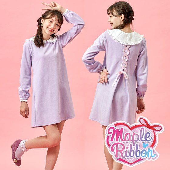 アイカツ！スタイル メープルリボン レースアップリボンワンピ