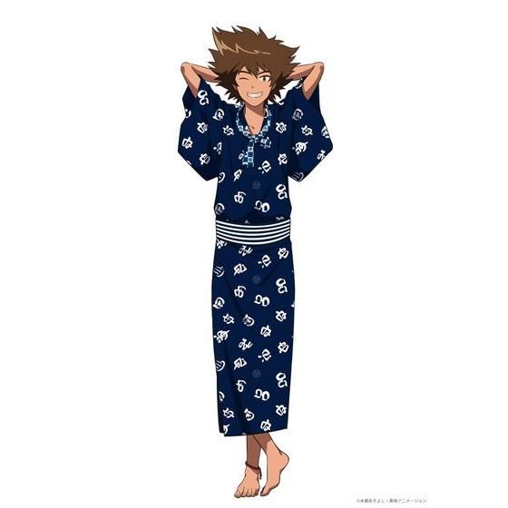 デジモンアドベンチャーtri.×大江戸温泉物語 浴衣 ~メンズ~ | デジモン