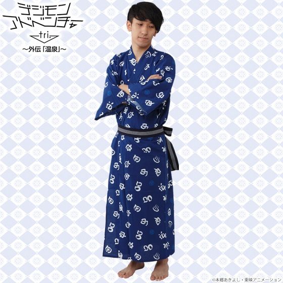 デジモンアドベンチャーtri.×大江戸温泉物語 浴衣 ~メンズ~ | デジモン