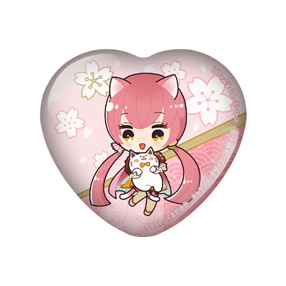 遙かなる時空の中で in ナンジャタウン2020」ハート缶バッジ